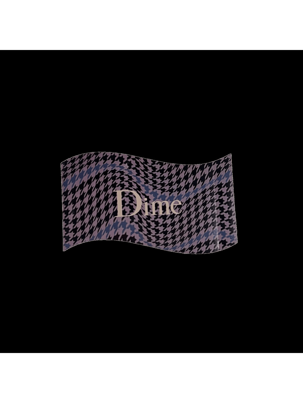 Dime Wave Sticker Houndstooth